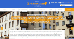 Desktop Screenshot of engadinerhof.com